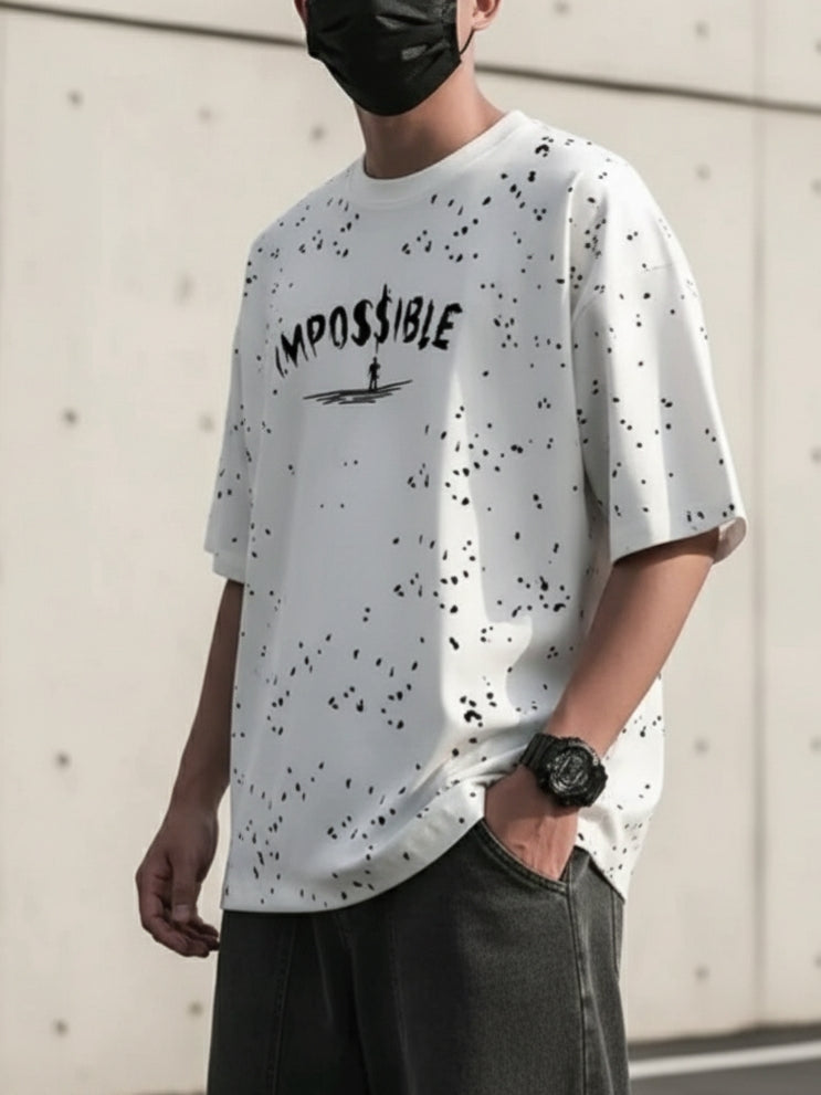 Impossible Hustle Edition – Graphic Oversized T-Shirt