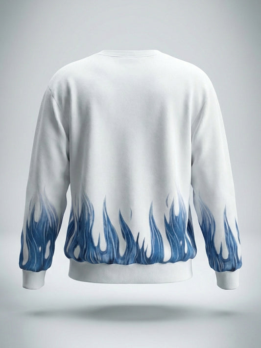 Blue Flame Edition - Fancy Fashionable Men Sweatshirt