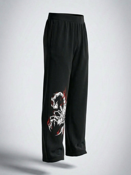 Scorpion Strike Edition – UNISEX BAGGY GRAPHIC TRACK PANTS