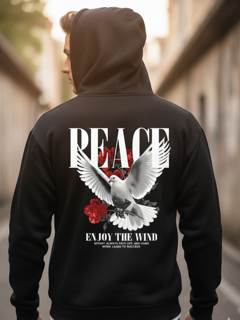 Peace Flight Edition - Urbane Modern Men Hoodie