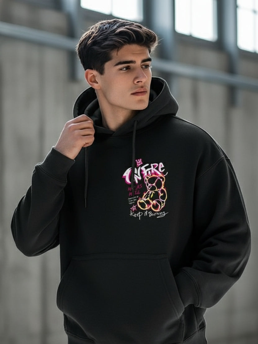 On Fire Edition - Glamorous Men Hoodie