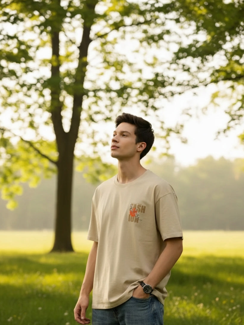 Peace of Mind Edition  Oversized Men T-Shirt