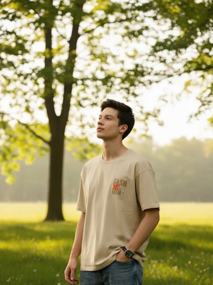 Peace of Mind Edition  Oversized Men T-Shirt