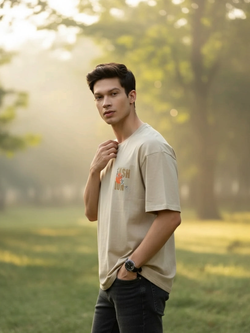 Peace of Mind Edition  Oversized Men T-Shirt