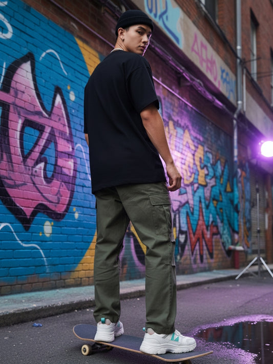 Fontwave Edition - Oversized Men T-Shirt