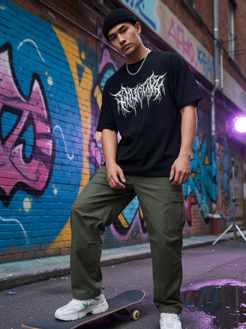 Fontwave Edition - Oversized Men T-Shirt