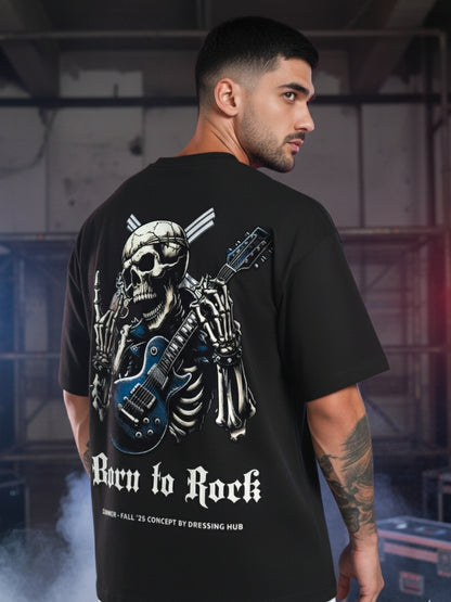 Born to Rock Edition -  Oversized Long Sleeve T-Shirt