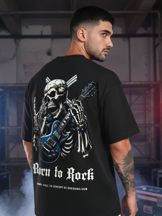 Born to Rock Edition -  Oversized Long Sleeve T-Shirt