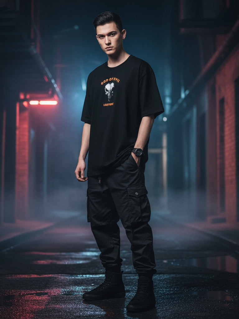God of Evil Edition - Oversized Short Sleeve T-Shirt