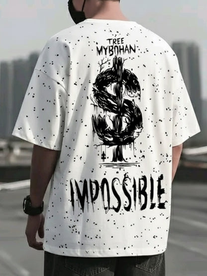 Impossible Hustle Edition – Graphic Oversized T-Shirt