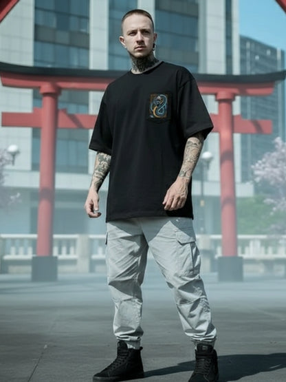Samurai Dragon Edition – Oversized Streetwear T-Shir