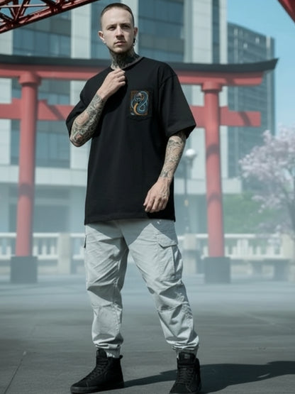 Samurai Dragon Edition – Oversized Streetwear T-Shir