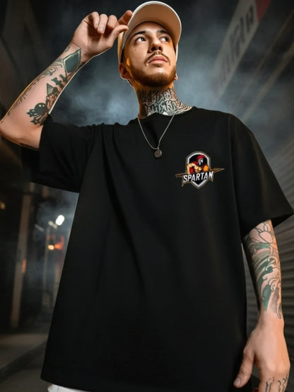 Spartan Shadow Edition – Oversized Ninja Warrior T-Shirt