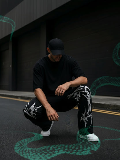 Serpent Flow Edition – Unique Patterned Men’s Track Pants
