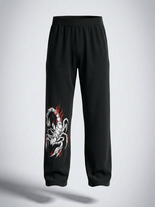 Scorpion Strike Edition – UNISEX BAGGY GRAPHIC TRACK PANTS