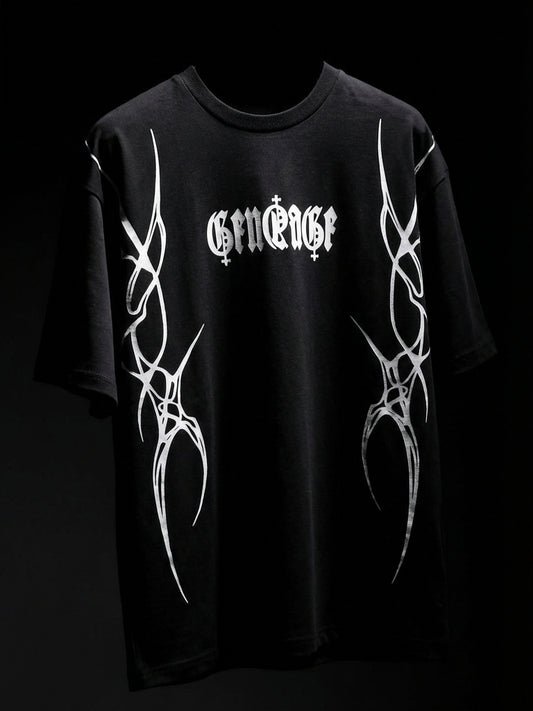 Genrage Edition – Men’s Oversized Cotton T-Shirt