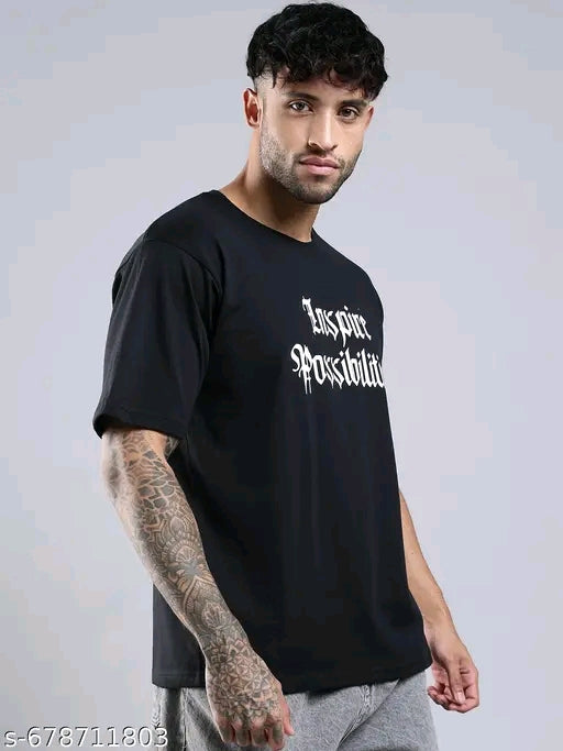 Vibe Ascend Edition – Men’s Oversized Cotton T-Shirt